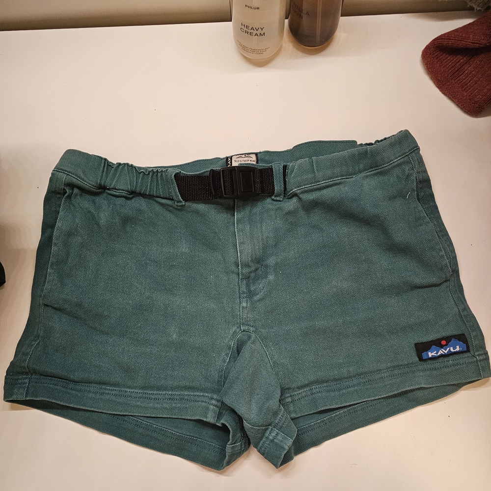 KAVU Women's Green Shorts